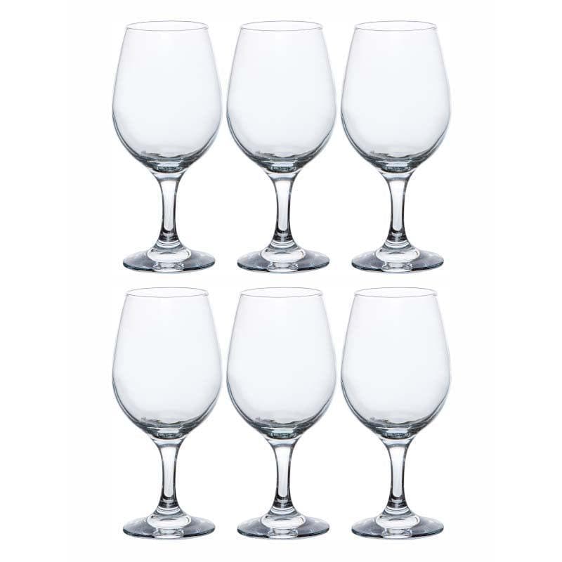 Buy Wine Glass - Pempli Glass (395 ML) - Set Of Six at Vaaree online