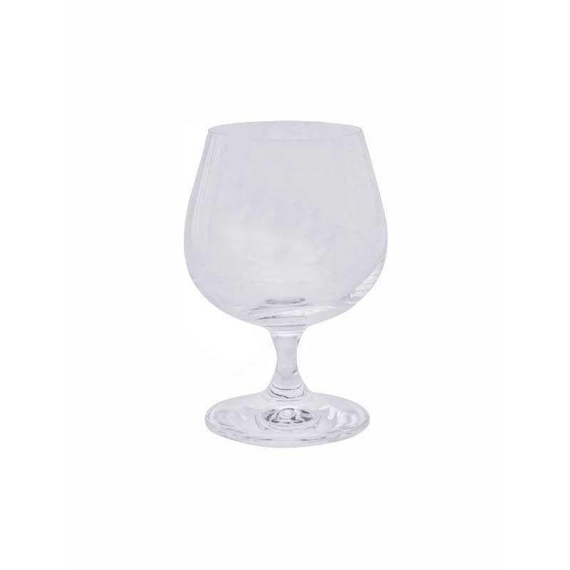 Buy Suba Brandy Glass (250 ml ) - Set Of Six Wine & Champagne Glasses from Vaaree