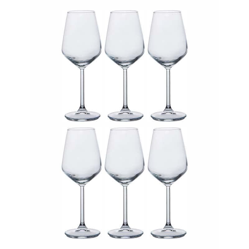 Buy Wine Glass - Windsor Glass (350 ML) - Set Of Six at Vaaree online