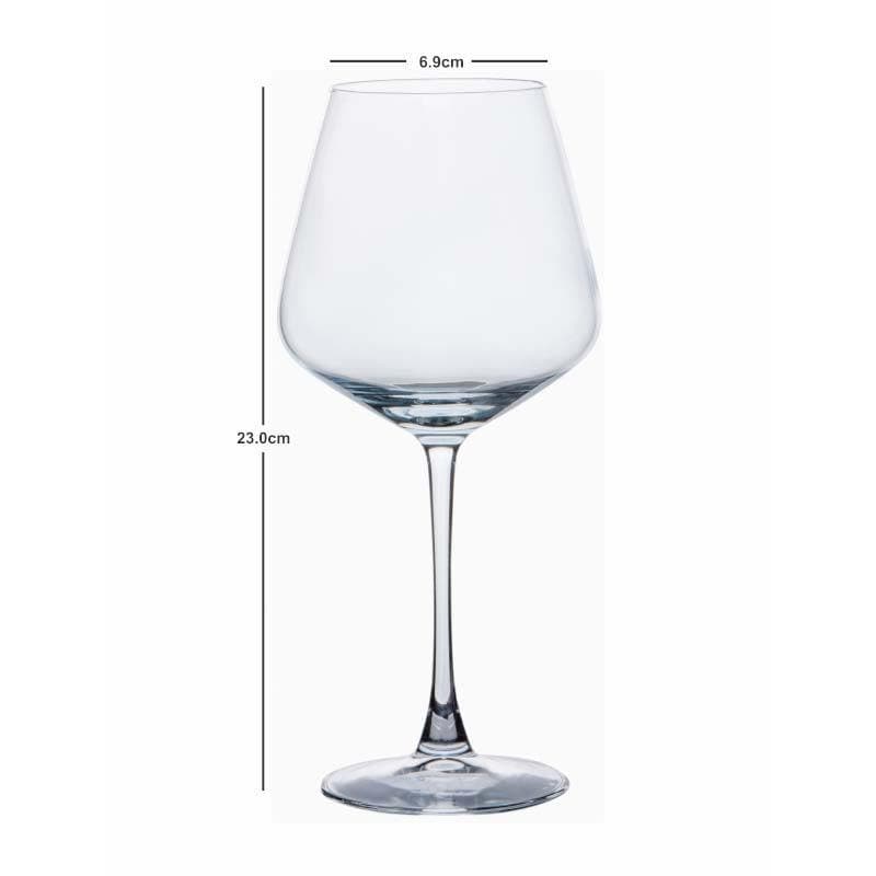 Buy Winny Wine Glass (590 ML) - Set Of Six Wine & Champagne Glasses from Vaaree