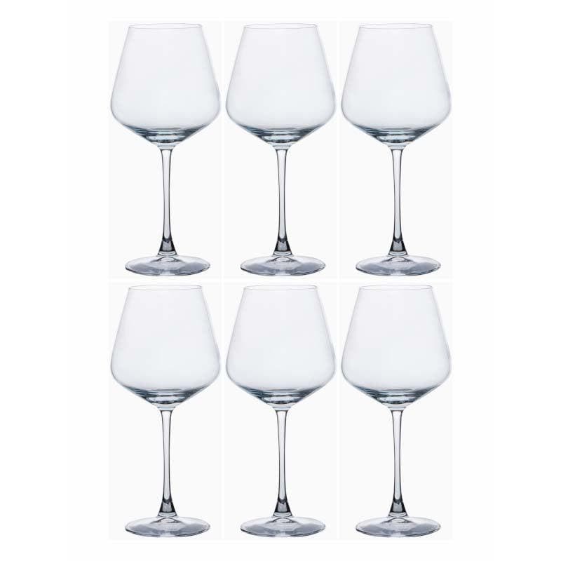 Buy Winny Wine Glass (590 ML) - Set Of Six Wine & Champagne Glasses from Vaaree