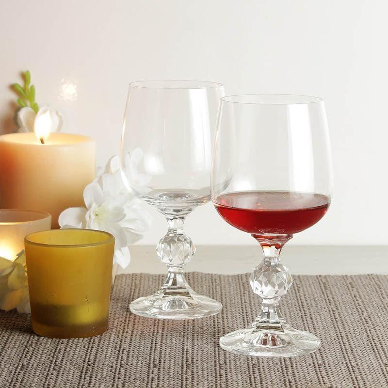 Buy Jade Wine Glass (230 ML) - Set Of Six Wine & Champagne Glasses from Vaaree