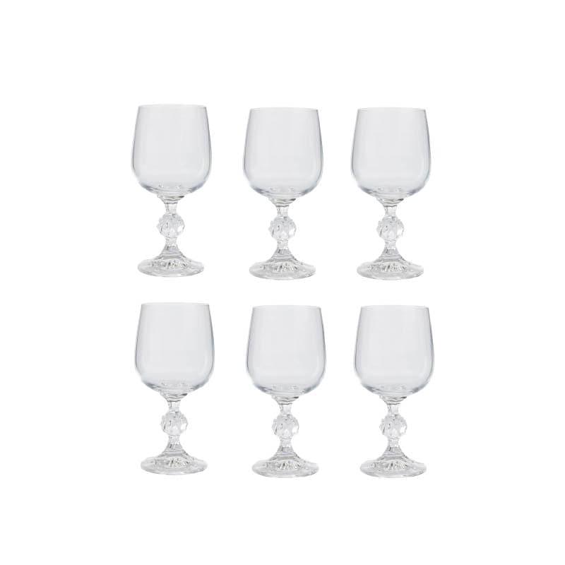 Buy Jade Wine Glass (230 ML) - Set Of Six Wine & Champagne Glasses from Vaaree