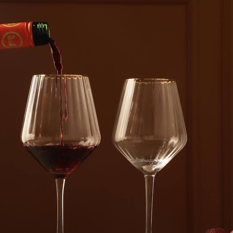 Buy Mozzini Wine Glass (540 ml ) - Set Of Two Wine & Champagne Glasses from Vaaree