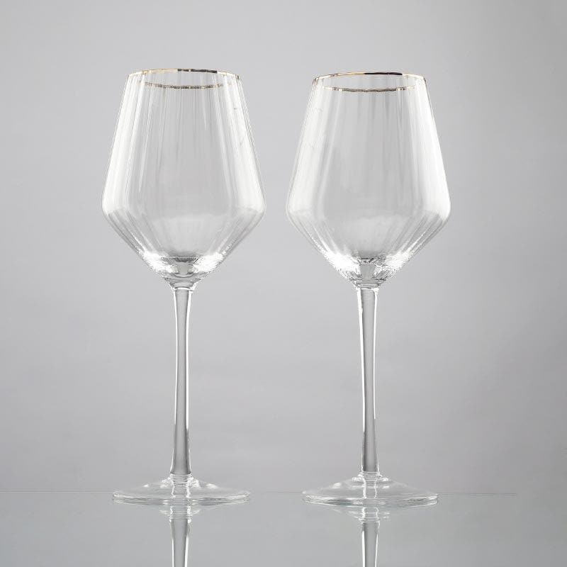 Buy Wine Glasses - Mozzini Wine Glass - Set Of Two at Vaaree online