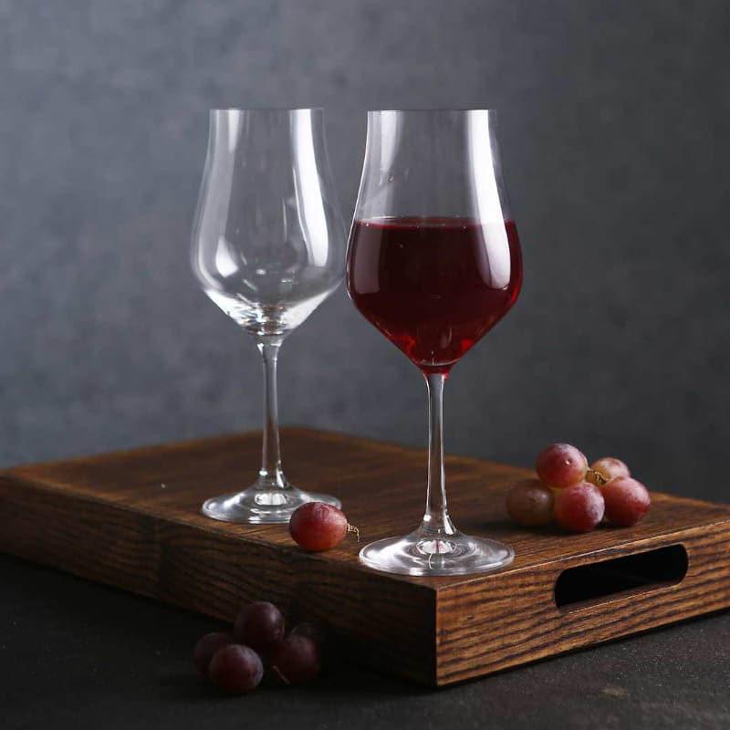 Buy Wine Glasses - Stella Wine Glass (350 ML) - Set Of Six at Vaaree online
