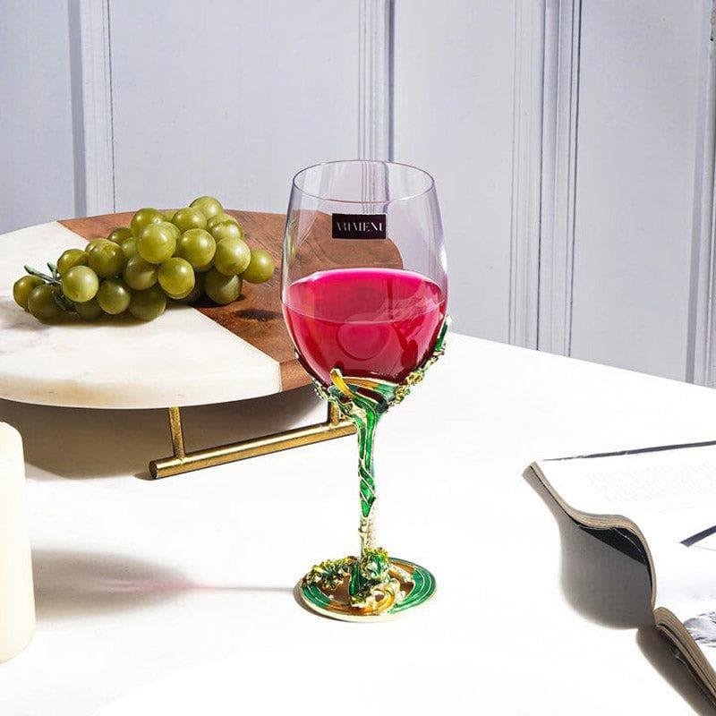 Buy Vino Verde Wine Glass - 350 ML Wine & Champagne Glasses from Vaaree