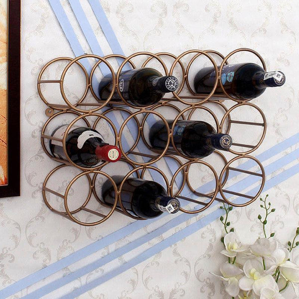 Buy Wine Rack - Wiley Wall Wine Rack at Vaaree online