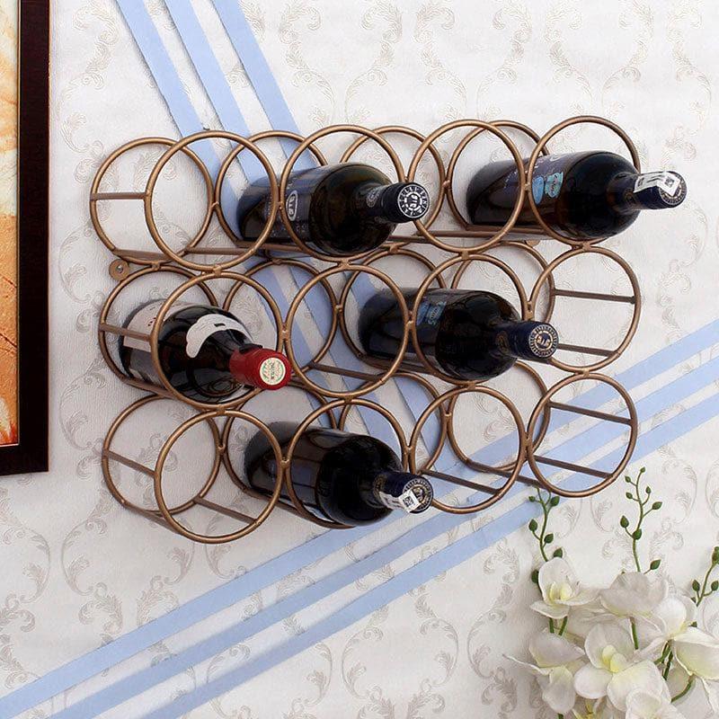 Buy Wiley Wall Wine Rack Wine Rack from Vaaree