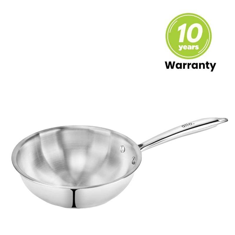 Buy Kenzo Induction Safe Wok - 1200 ML / 7 Inches Wok from Vaaree