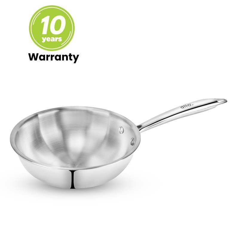 Buy Kenzo Induction Safe Wok - 2000 ML / 9 Inches Wok from Vaaree