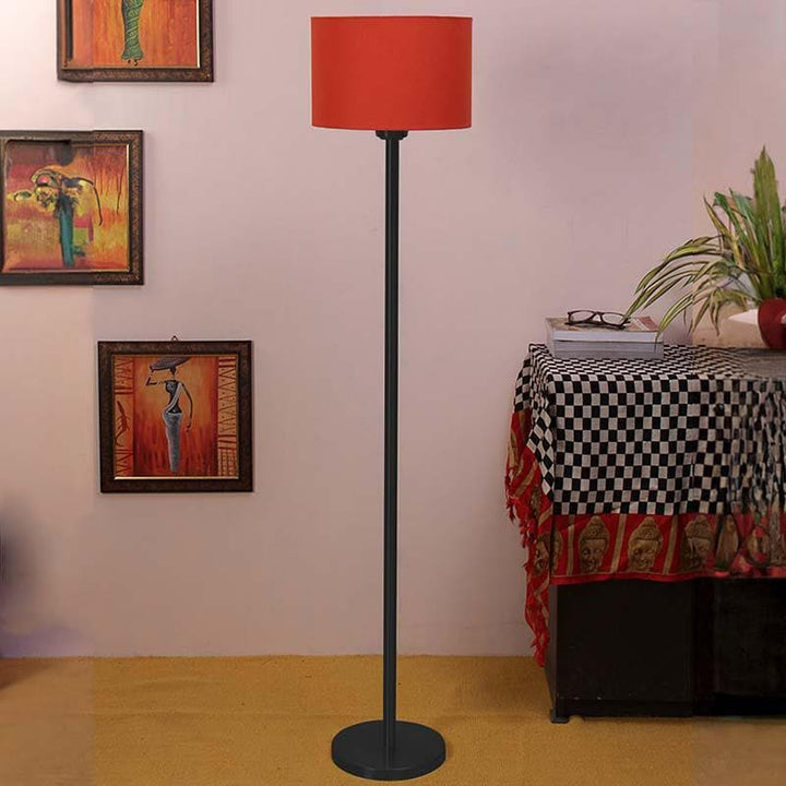 Buy Solid Talk Floor Lamp - Rust at Vaaree online | Beautiful Floor Lamp to choose from