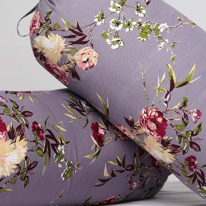 Buy Verdant Floral Bolster Cover - Set Of Two at Vaaree online | Beautiful Bolster Covers to choose from