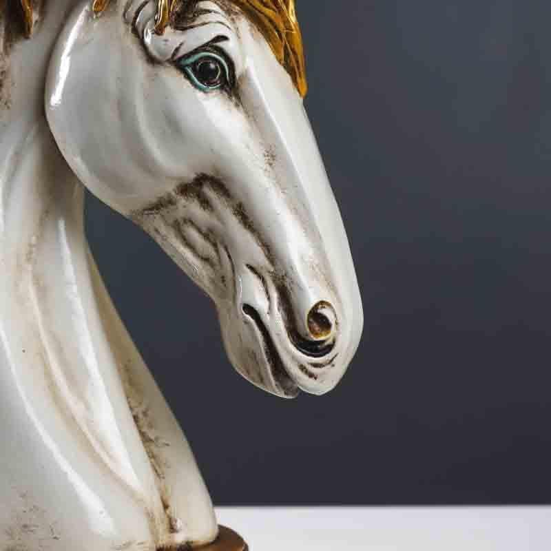 Buy Gallo Horse Table Decor - Gold at Vaaree online | Beautiful Showpieces to choose from