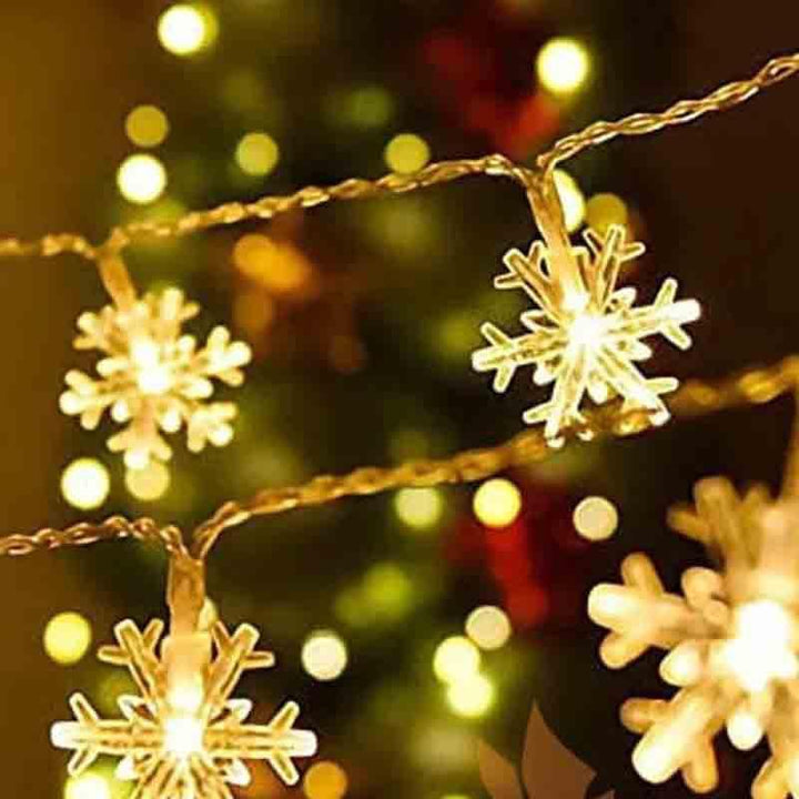 Buy Snowflakes LED Fairy Light at Vaaree online | Beautiful String Lights to choose from