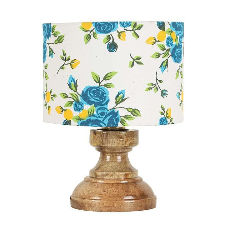 Buy Blu Blooms Table Lamp at Vaaree online | Beautiful Table Lamp to choose from