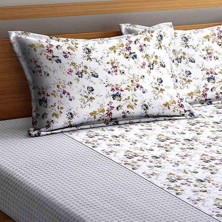 Buy Floral Life Bedsheet at Vaaree online | Beautiful Bedsheets to choose from