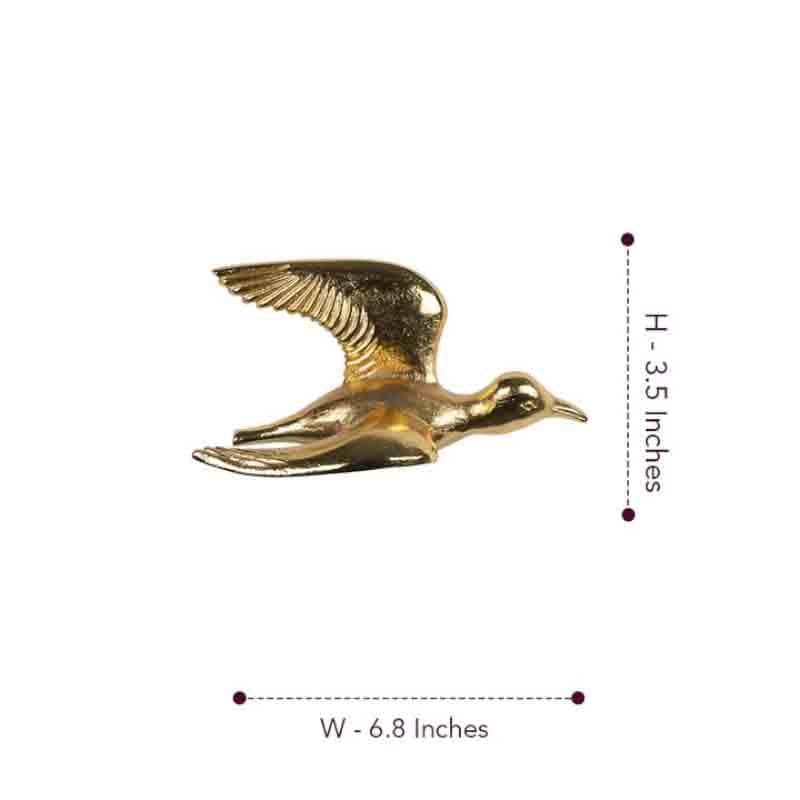 Buy Gold Birdie In Sky Wall Decor at Vaaree online | Beautiful Wall Accents to choose from