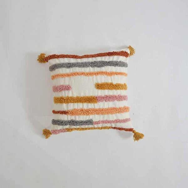 Buy Boho Rainbow Cushion Cover at Vaaree online | Beautiful Cushion Covers to choose from