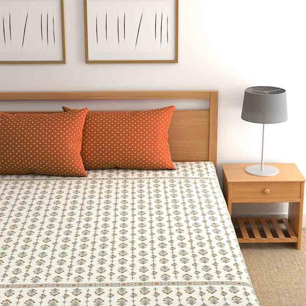 Buy Penduncle Floral Bedsheet at Vaaree online | Beautiful Bedsheets to choose from