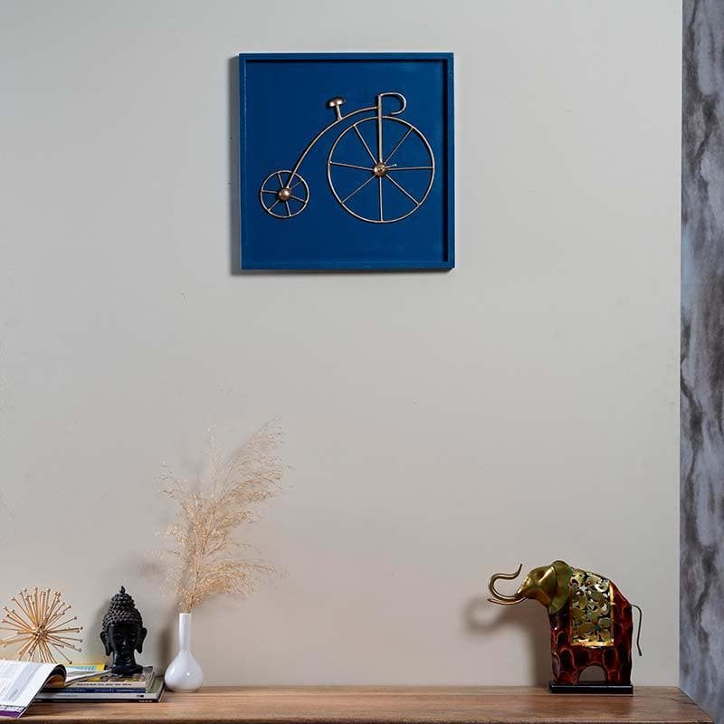 Buy Antique Unicycle Wall Frame Décor at Vaaree online | Beautiful Wall Accents to choose from