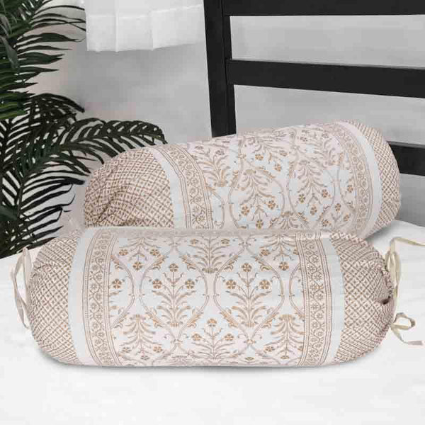 Buy Maharaj Bolster Cover - Set Of Two at Vaaree online | Beautiful Bolster Covers to choose from