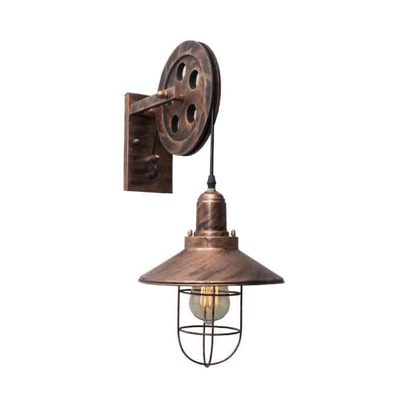 Buy Vintage Pulley Wall Lamp at Vaaree online | Beautiful Wall Lamp to choose from