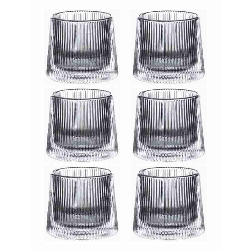 Buy Verito Glass Tumbler - Set of Six at Vaaree online | Beautiful Glass to choose from