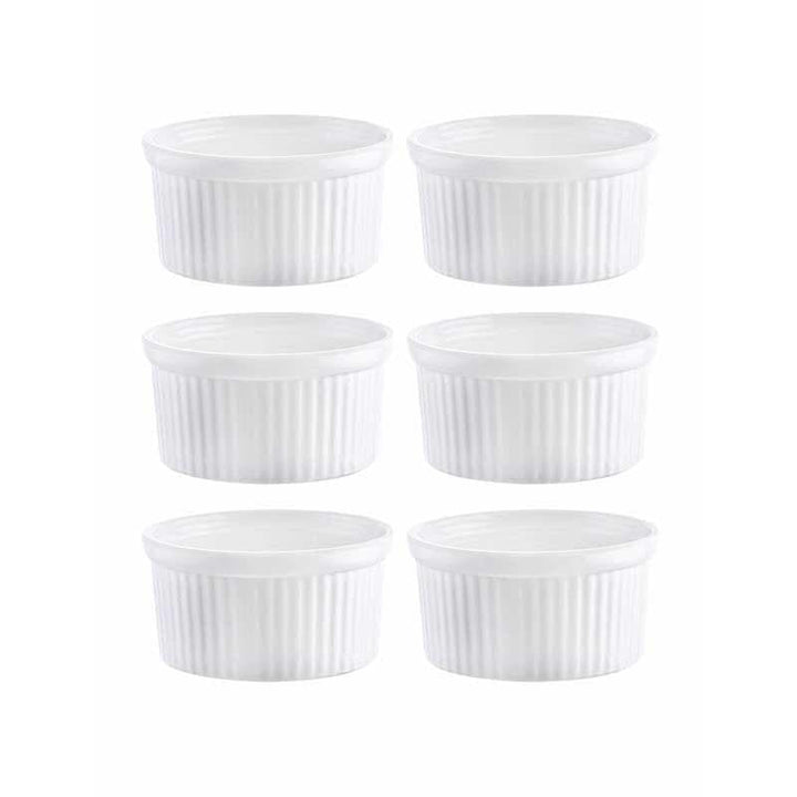 Buy Gold Lining Melamine bowl- Set of Six at Vaaree online | Beautiful Bowl to choose from