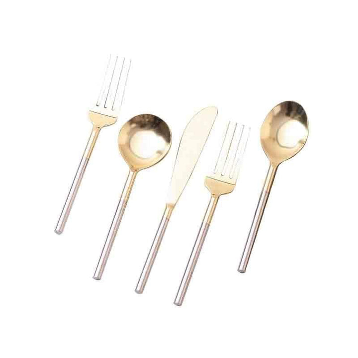 Buy Sublime Colorblocked Cutlery - Set Of Five at Vaaree online | Beautiful Cutlery Set to choose from