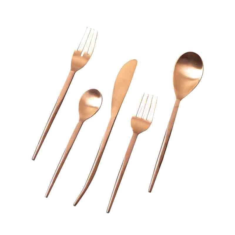Buy Miaaa Cutlery (Copper) - Set Of Five at Vaaree online | Beautiful Cutlery Set to choose from