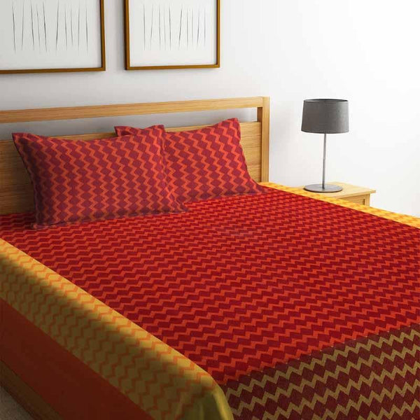 Buy Wiggly Zig-Zag Bedcover at Vaaree online | Beautiful Bedcovers to choose from