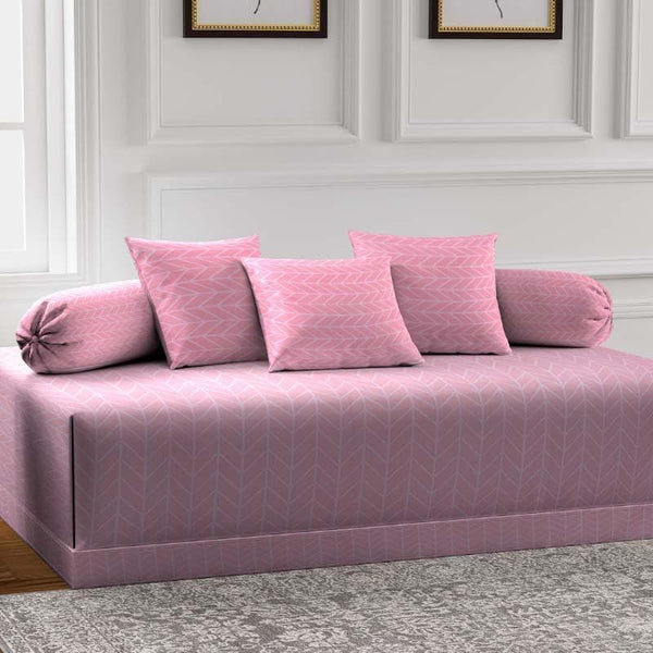 Buy Holly Jolly Diwan Set - Pink at Vaaree online | Beautiful Diwan Set to choose from