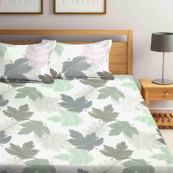Buy Maple Leaf Bedsheet at Vaaree online | Beautiful Bedsheets to choose from