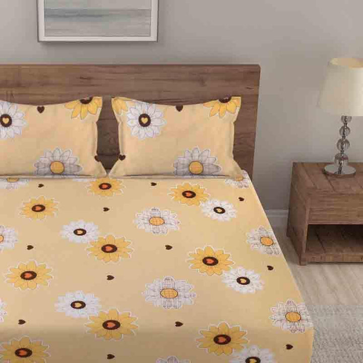 Buy Sunflower Stories Bedsheet at Vaaree online | Beautiful Bedsheets to choose from
