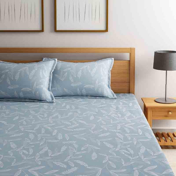 Buy Leaves on Pond Bedsheet at Vaaree online | Beautiful Bedsheets to choose from