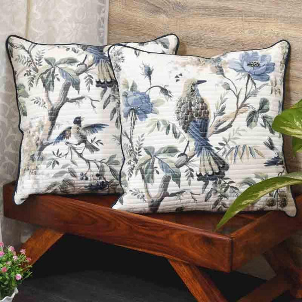 Buy Oasis Cushion Cover - Set Of Two at Vaaree online | Beautiful Cushion Cover Sets to choose from