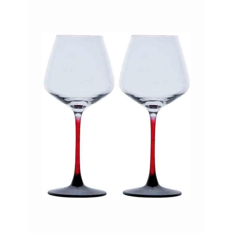 Buy Ravishing Glow Wine glass - Set of Two at Vaaree online | Beautiful Wine Glasses to choose from