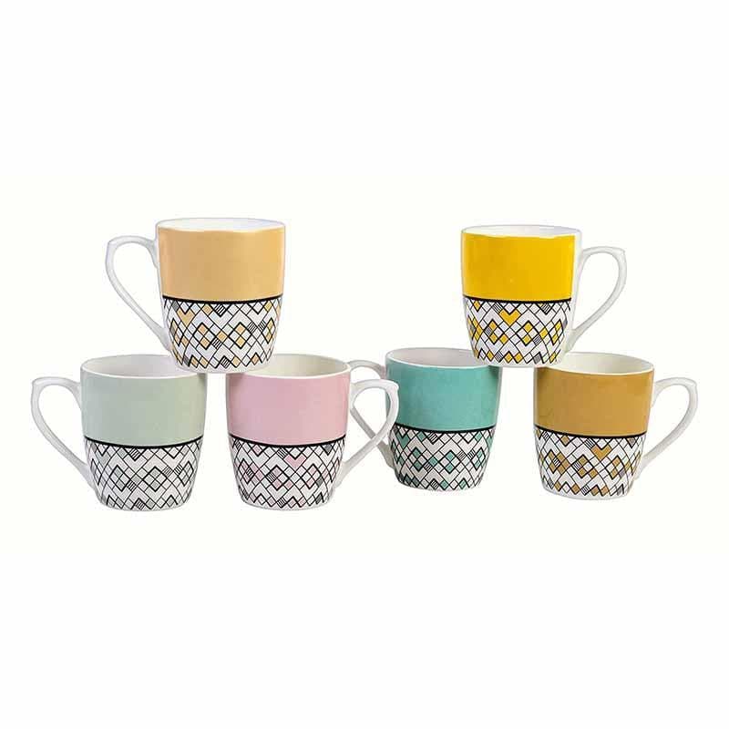 Buy Playstory Mugs (160 ML) - Set of Six at Vaaree online | Beautiful Tea Cup to choose from