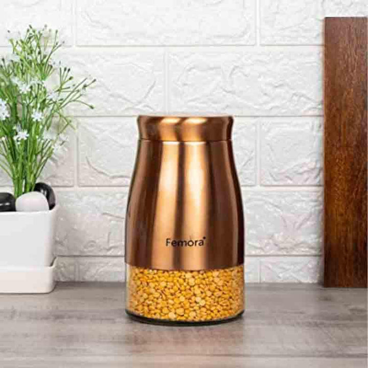 Buy Ripple Storage Container (900 ML Each) - Set of Two at Vaaree online | Beautiful Jar to choose from