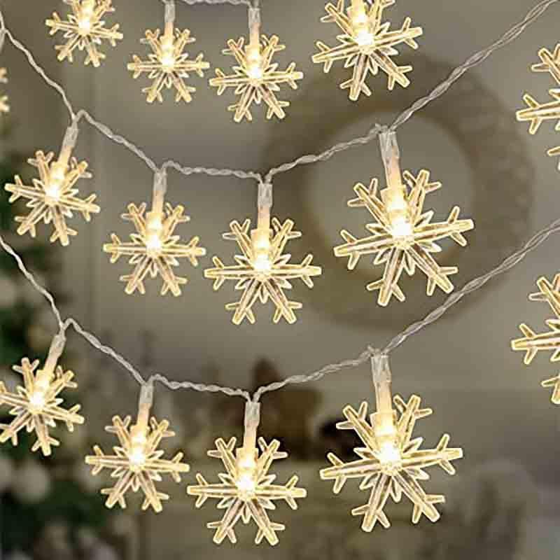 Buy String Lights - Snowflakes LED Fairy Light at Vaaree online