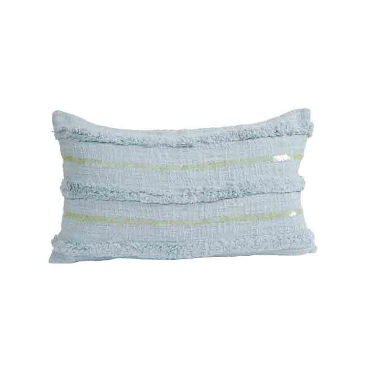 Buy Tinsel Cushion Cover - (Blue) - Set Of Two at Vaaree online | Beautiful Cushion Cover Sets to choose from
