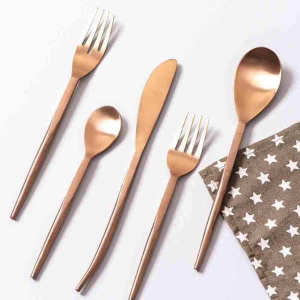 Miaaa Cutlery (Copper) - Set Of Five