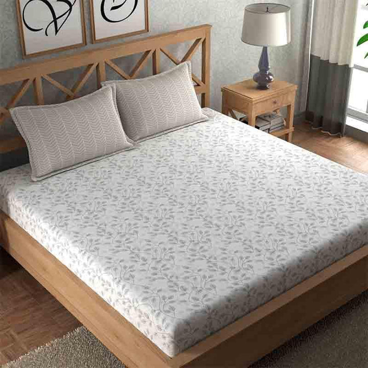 Buy Leafy Lace Bedsheet at Vaaree online | Beautiful Bedsheets to choose from