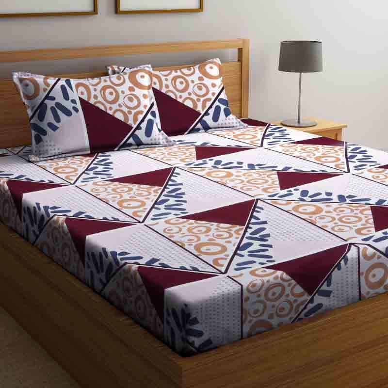 Buy Abstract House Bedsheet at Vaaree online | Beautiful Bedsheets to choose from