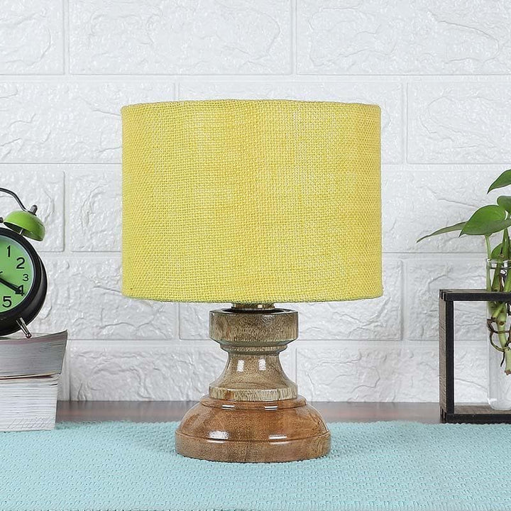 Buy Solid Helios Table Lamp - Yellow at Vaaree online | Beautiful Table Lamp to choose from