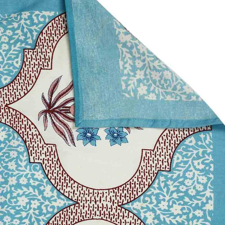Buy Pride Of India Bedsheet - Blue at Vaaree online | Beautiful Bedsheets to choose from