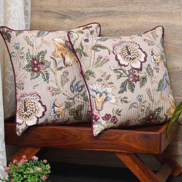 Buy Aafreen Cushion Cover - Set Of Two at Vaaree online | Beautiful Cushion Cover Sets to choose from