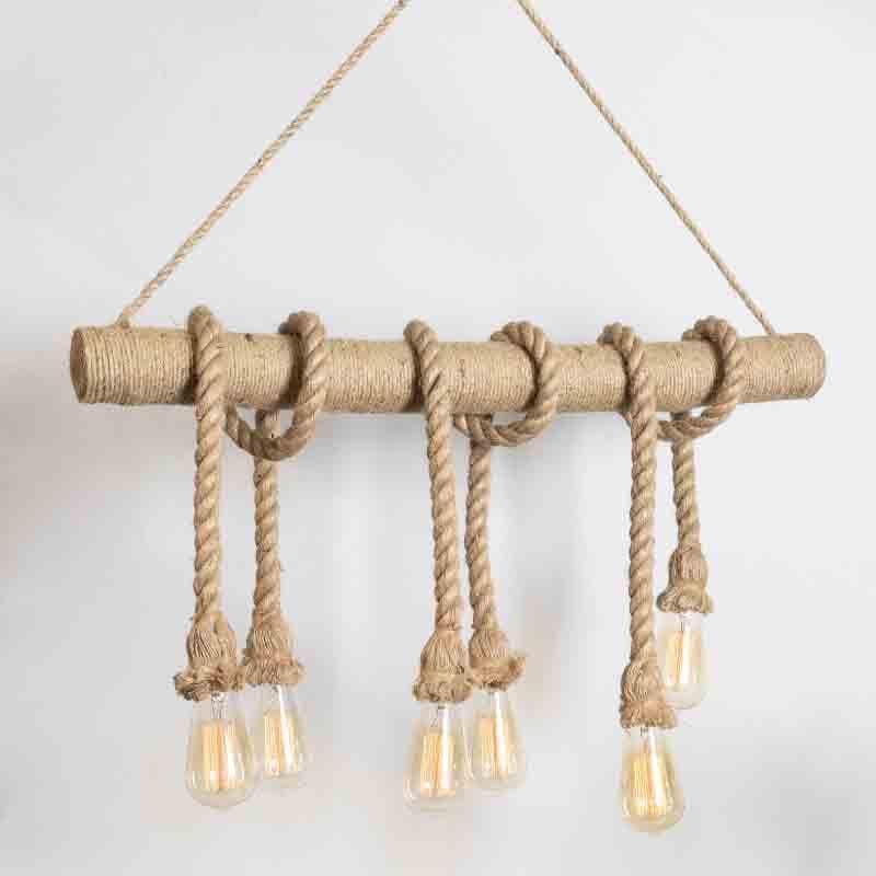Buy Amber Rope Chandelier at Vaaree online | Beautiful Ceiling Lamp to choose from