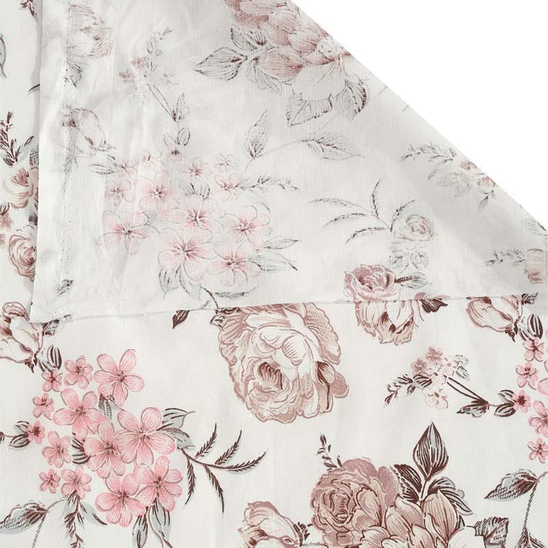 Buy Sunny Meadows Bedsheet- Pink at Vaaree online | Beautiful Bedsheets to choose from